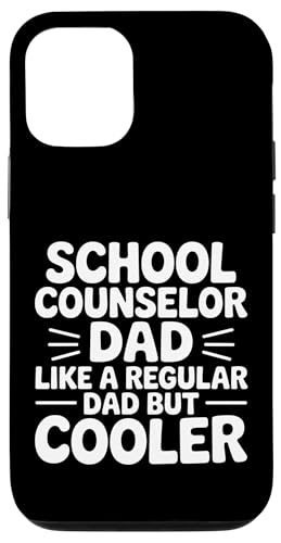 School Counselor Dad Like A Regular Dad But Cooler - �X�}�z�P�[�X iPhone 12/12 Pro �p