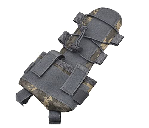 Tactical Fast Multicam Helmet Cover And Tactical Helmet Battery Pouch Counterweight Pouch Fit Size M/L Fast Pj Bj Mh Helmet (Acu) #TOP4