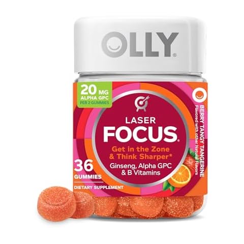 OLLY Laser Focus Gummies 36 Count Cover