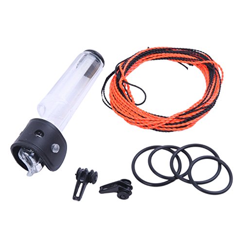 Maxcatch Tenkara Tapered Line Braided Fly Fishing Line (Orange&Black, 12ft)