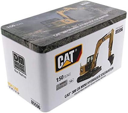 Miniatura 8 de para CAT 308 CR Excavadora 1/50 DIECAST Modelo Terminado Car Truck