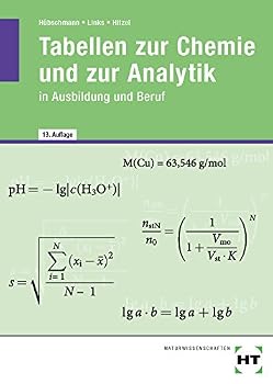Paperback Tabellen zur Chemie. In Ausbildung und Beruf. (Lernmaterialien) [German] Book