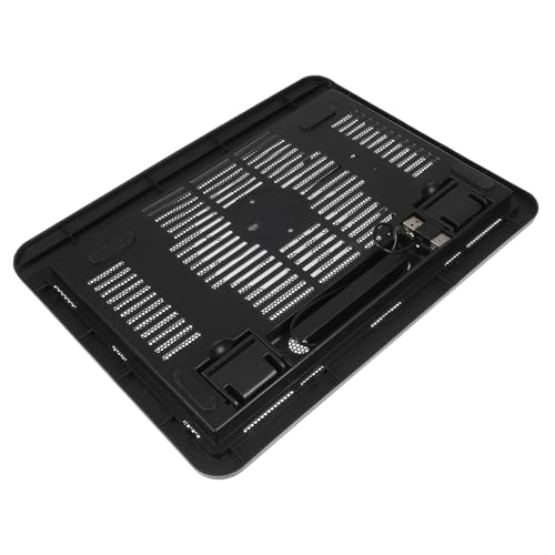 Base de refrigeración silenciosa Gatuida con ventilador USB y soporte de plástico y hierro para portátil