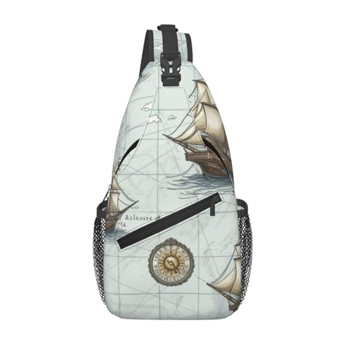 Bolso Sling para Hombre y Mujer en Negro