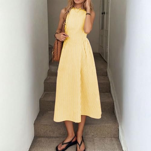 Robe d'été tendance à rayures pour vos journées de plage et balades - 2