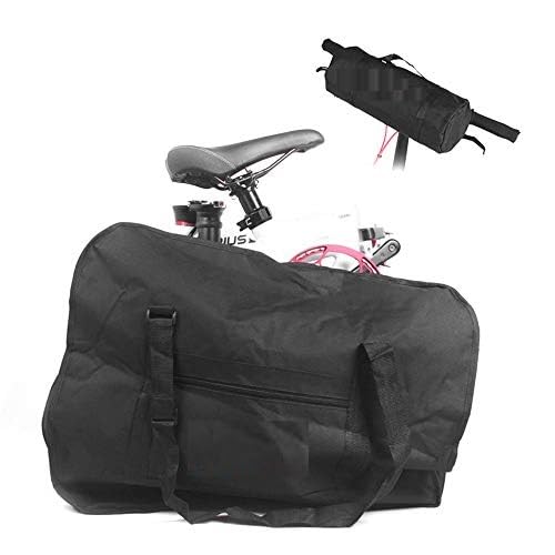 MASO - Bolsa Plegable para Bicicleta, Bolsa de Viaje para Bicicleta, Bolsa para Transporte al Aire Libre, 35,5 cm/50,8 cm, Bolsa de Almacenamiento Plegable para Transporte de vuelos, Coche