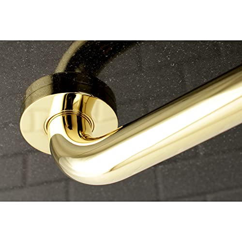 Kingston Brass Dr514122 Meridian Inch Decorative Ada Grab Bar, 12", Polished Brass #TOP1