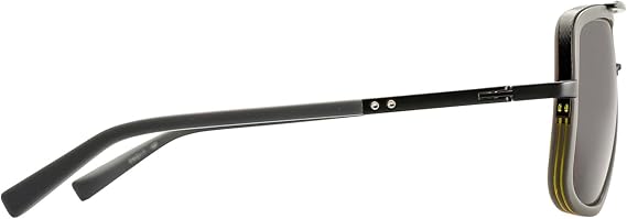 Dita MACH-ONE DT DRX-2030 V-GRY-BLK Matte Black/Matte Castle Rock Metal Aviator Sunglasses Grey Lens