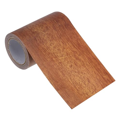 PATIKIL Wood Grain Repair Tape 3" x15ft Self Adhesive Mahogany