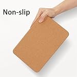 SNAKUGA Cork Yoga Block 2 Pack for Pilates, 4'' or 3'' Non-Slip & High Density Blocks for Meditation, Fitness and Stretching, Supportive and Flexibility Brick for Improve Poses Balance - Image 5