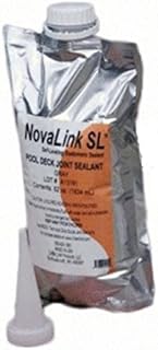 ChemLink 2 PACK - NovaLink SL Pool Deck Joint Sealant - Color Tan - Replacement for DECK O SEAL - 68 oz