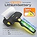 Battery Operated Grill Cleaner PURAMI Wireless Outdoor 360° Rotating Electric Grill Brush, Rechargeable Lithium 8V 700r/min Heavy Duty BBQ Accessories Scrubber