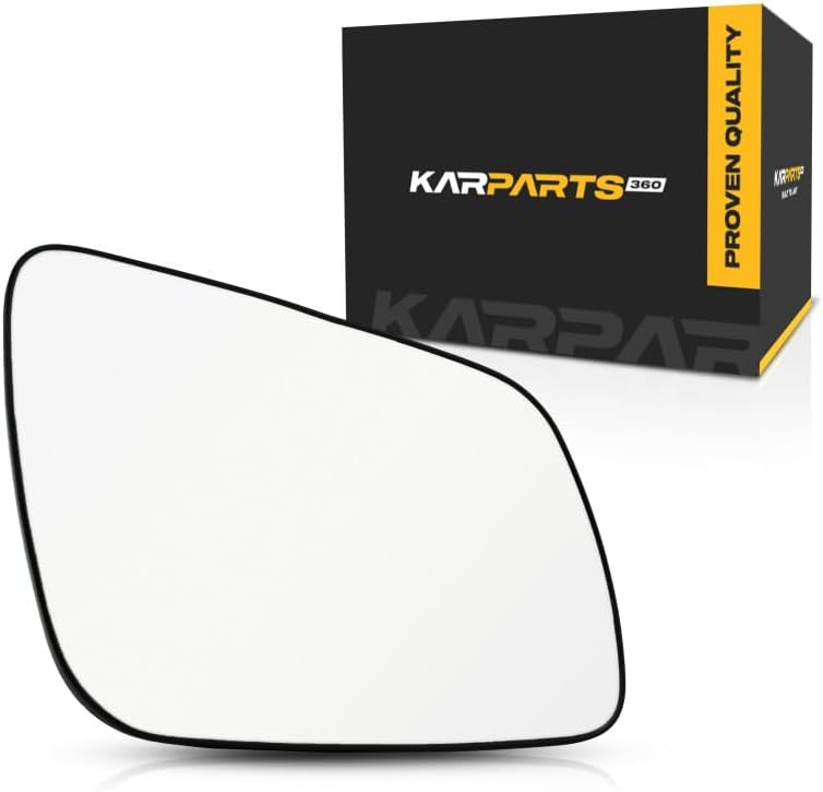 For Mitsubishi Lancer 2008-2014 Mirror Glass Passenger Side | Non-Heated | w/Backing Plate | Convex Glass Type | Replacement For 7632A636