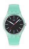 Swatch Orologio Casual Unisex Verde Bio-sourcing Quarzo HINT of Mint