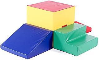 Foamnasium Gymnasium Playset, Red/Blue/Yellow/Green