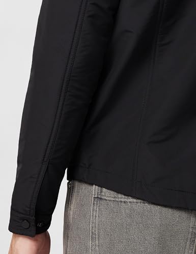 Image of Qube By Fort Collins Men's Shacket for Winter - Padded Shirt Jacket for Men | Full Sleeve Button Down Overshirt with Four Utility Pockets & Snap Placket for Layering, Travel & Everyday Wear