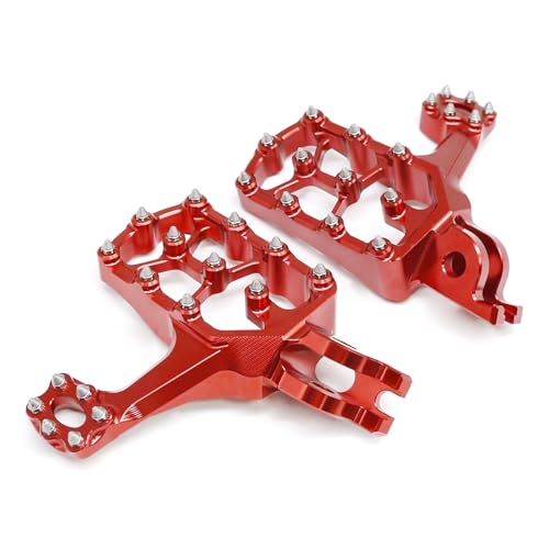 Repose-pieds larges contre la fatigue des pieds sur CRF 150R