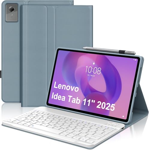 Funda de teclado para Lenovo Idea Tab 11, ideal para estudiar y teletrabajar