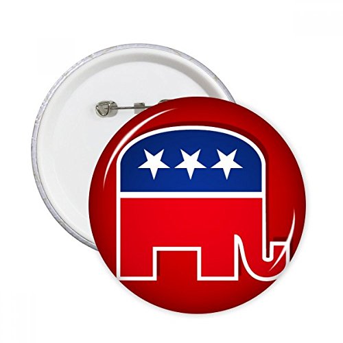 Broches éléphant américain pour personnaliser vos vestes lors des soirées à thème USA