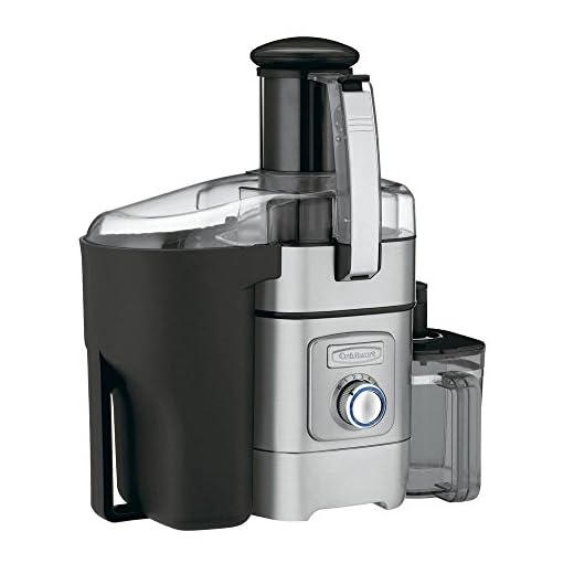 Cuisinart CJE-1000 Juice Extractor Silver, Black