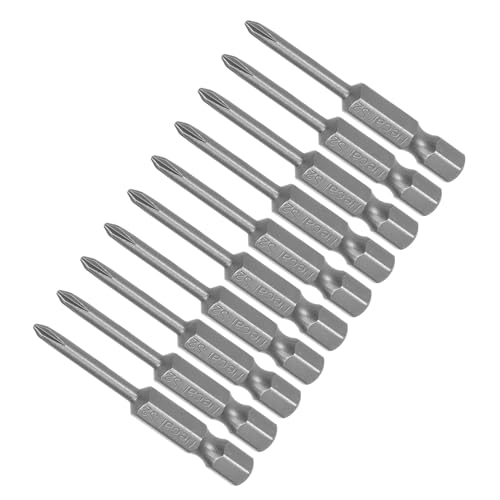 CoCud �N���X�h���C�o�[�r�b�g PH0 50mm�� 1/4" �Z�p�V�����N S2���C�h�����r�b�g - (�p�r: �p���[�C���p�N�g�h���C�o�[�p) 10����