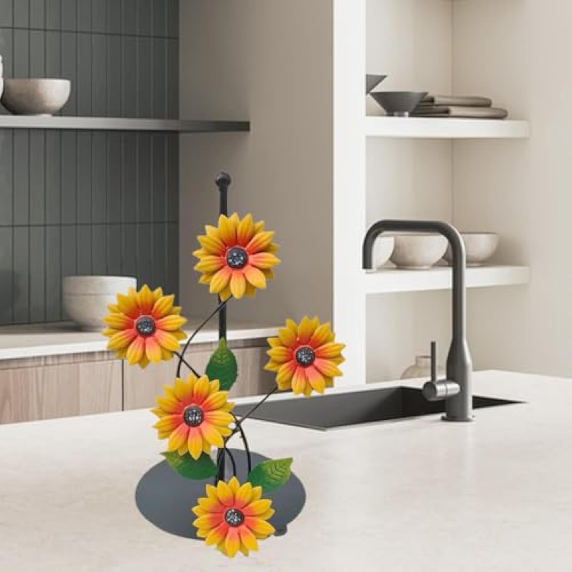 Flower Paper Towel Holder for Bathroom & Dining Room