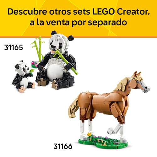 Miniatura 8 de Lego Creator 3 En 1 Fauna Salvaje: Tucán Tropical Con Flor - Animal De Juguete Transformable En Mariposa O Figura De Pez Tropical - Regalo Creativo Para Niños Y Niñas De 7 Años 31173