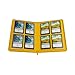 Gamegenic Zip-Up Album 8-Pocket, Organize Standard and Japanese Size Collectible Cards, Premium Card Game Protector, Holds up to 160 Cards, Ideal for Playset Collections, Yellow Color