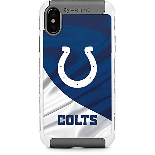 Skinit Cargo Phone Case Compatible with iPhone X/XS - Officially Licensed NFL Indianapolis Colts Design