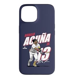 Ronald Acuna Jr. | Atlanta Baseball MLB Players | MLBRAC3001 Case for iPhone 15