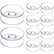 SEWACC Saugnapf Für Rattan Tisch Glasplatte Doppelseitige Saugn? für Glasplattentischoberteil um Glasplattentischoberteil Vom Gleiten 10Pcs 30Mm für zu Saugnapf Doppelseitig 60mm