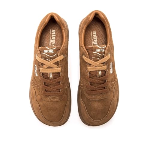 Mtng Para Hombre. 84847 Zapatillas De Piel Free Miami MarróN (43), Plano, Cordones, Casual - 2