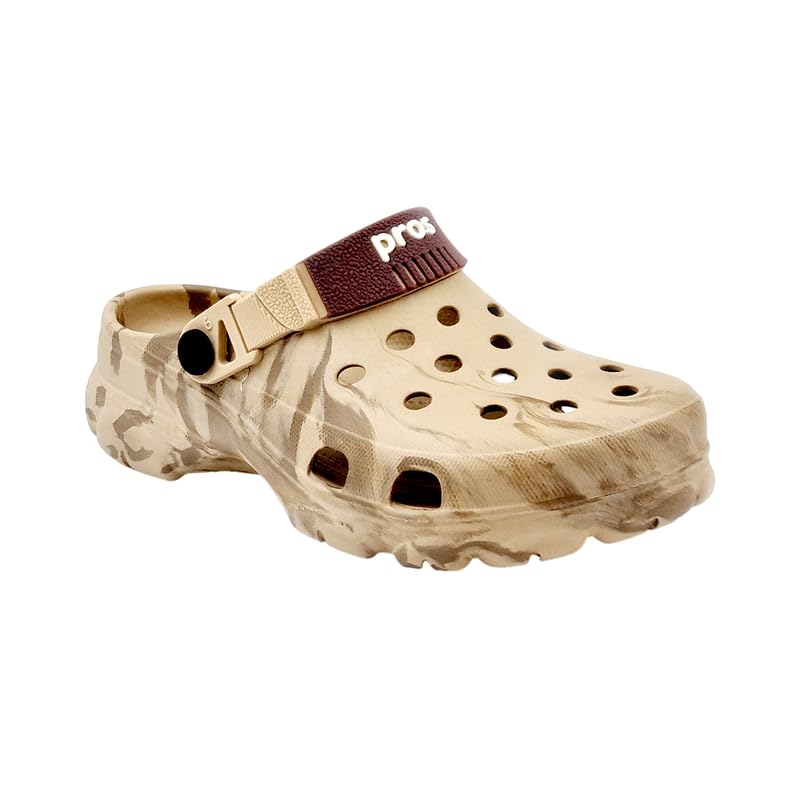 PROS Stylish Clog for Men | Lightweight Classic Slippers | Sandals with Adjustable Back Strap | Super Comfort Fashion Chappal | Cushioned and Attractive | Casual Clogs (B0D92HBK72) Amazon Price History, Amazon Price Tracker