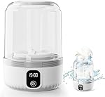 Laveuse les sous-vêtements, Mise à niveau Mini Lave-linge portable sous-vêtements rechargeables lave-linge en profondeur petits vêtements pour appartement, dorme, RV, Voyages & Utilisation de l'hôtel