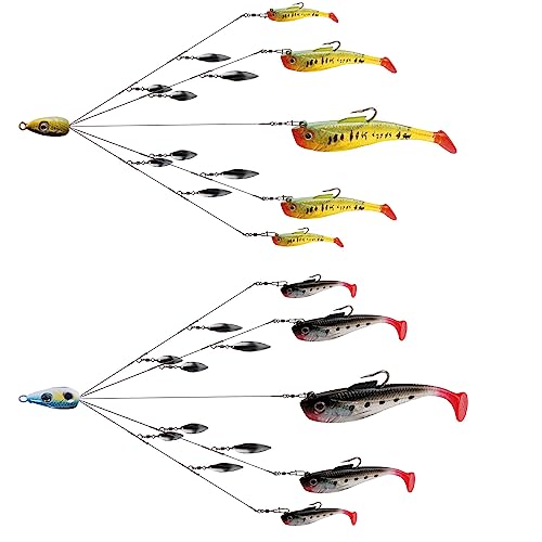 Five-Arm Alabama Rig With Blades