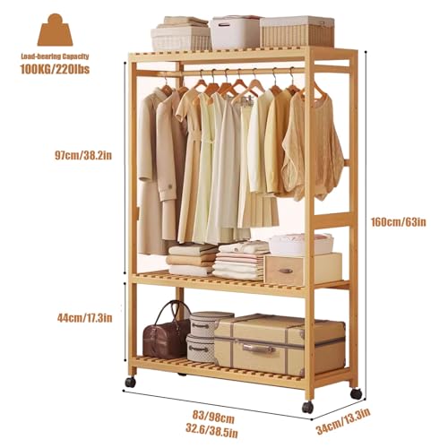 Portant à vêtements réglable pour optimiser les petits espaces - 3