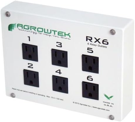 RX6 Six Relay Outlet 15A/120V