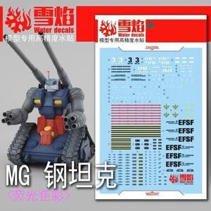 Amazon | MG 1100 RX-75ガンタンク専用水転写式デカール