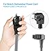 VHBW for Bosch Dishwashers Power Cord SMZPC002UC-00747210, Compatible with 24'' Bosch 800/300/500 Series Power Cord, Works with 00752018 Junction Box Plug Adapter (10A-18AWG)