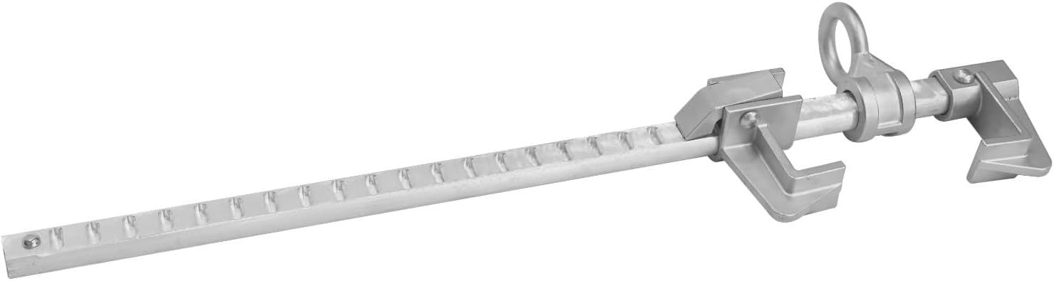 Steel Aluminum Sliding Beam Anchor, Fall Protection Steel Beam Walker, Adjustable Beam Anchor for 2.75" - 18.89", Fits I or H Beam Top Sliding Anchor Beamer