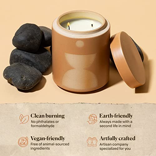 Paddywax Form Artisan Hand-Poured Scented Candle, 12-Ounce, Wild Fig & Vetiver #TOP3