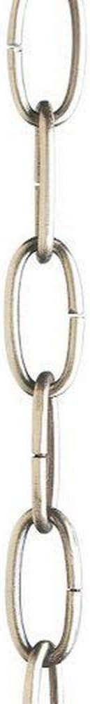 Kichler 4927SS Accessory Outdoor Brass Chain 36-Inch, Stainless Steel