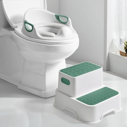 DEANIC Toilettensitz Kinder mit Tritthocker für Kinder, Töpfchen für...