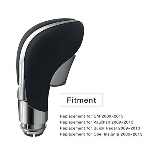 Automatic Gear Stick Shift Knob Car Gear Shifter Knob Cover Head Handle Lever Fit For Buick Zr Regal Excelle Opel Vauxhall (Black) #TOP5