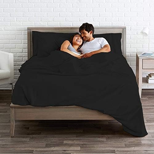 Miniatura 4 de STAR DECOR Juego de sábanas de 4 piezas de alta calidad, lujoso y suave, fibra larga, 550 hilos, 100% algodón egipcio, sólido bolsillo profundo de