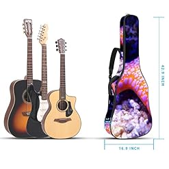 Housse de transport étanche pour guitare avec bandoulière réglable Motif étoile de mer Océan, Multicolore 01., 42.9×16… - Les Beatles, Paul McCartney, John Lennon, RIngo Starr, George Harrison Housse de transport étanche pour guitare avec bandoulière réglable Motif étoile de mer Océan, Multicolore 01., 42.9x16… – Image 5