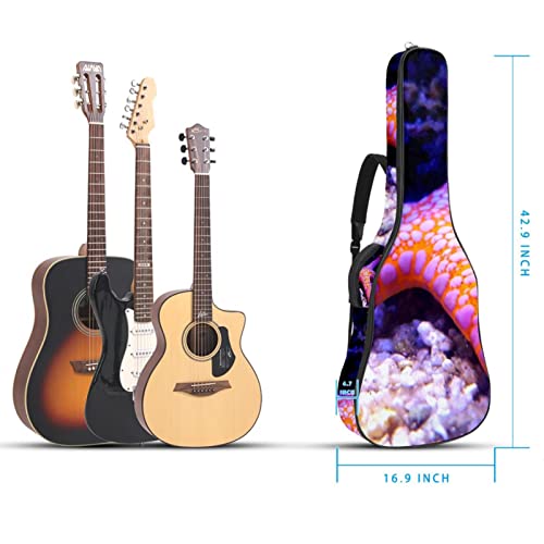 Housse de transport étanche pour guitare avec bandoulière réglable Motif étoile de mer Océan, Multicolore 01., 42.9×16… - Les Beatles, Paul McCartney, John Lennon, RIngo Starr, George Harrison Housse de transport étanche pour guitare avec bandoulière réglable Motif étoile de mer Océan, Multicolore 01., 42.9x16… – Image 6
