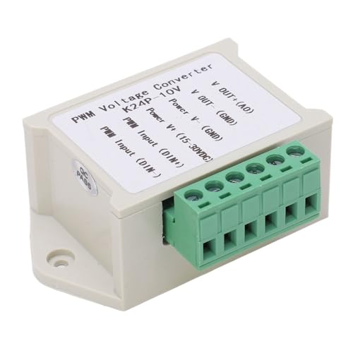 Convertisseur PWM vers 0-10 V rail DIN pour automate PLC 24V