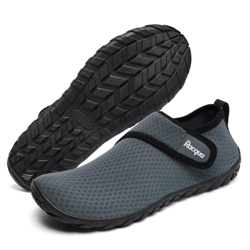 Image of Racqua Men's Women's Water Shoes Barefoot Quick Dry Lightweight Aqua Shoes Swim Beach Shoes
