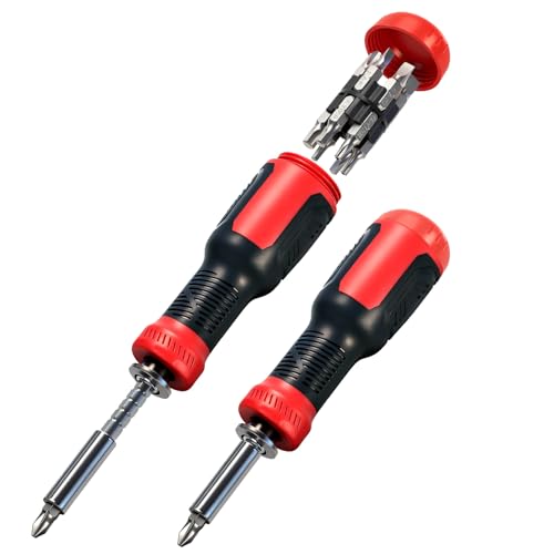 Kannony Wind Multiuse Screwdriver 13-in-1 with Adjustable Shaft, All in